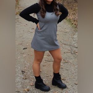 Forever 21 jumper black check size Med